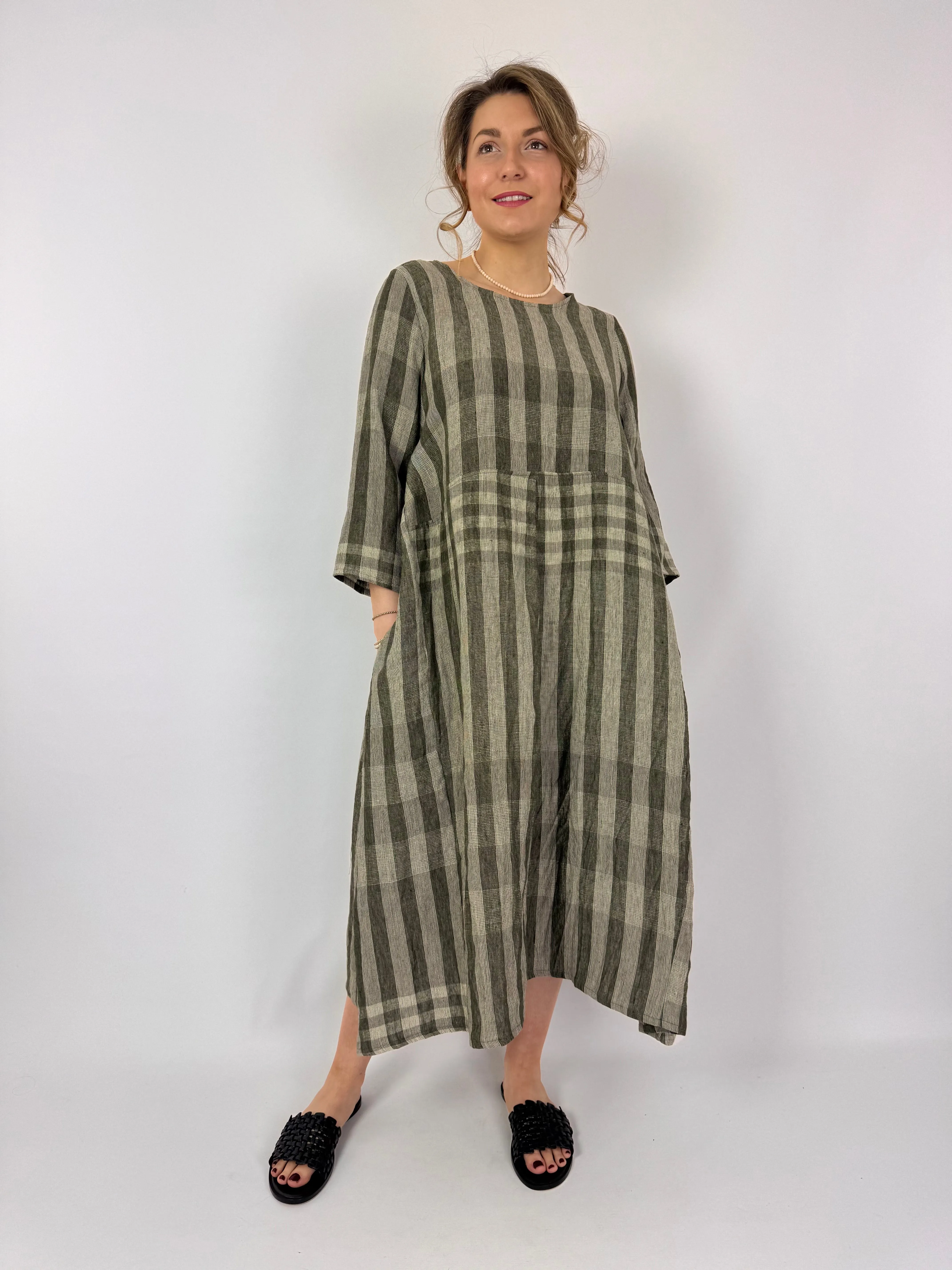Mama b Rothko LQ Dress Alga