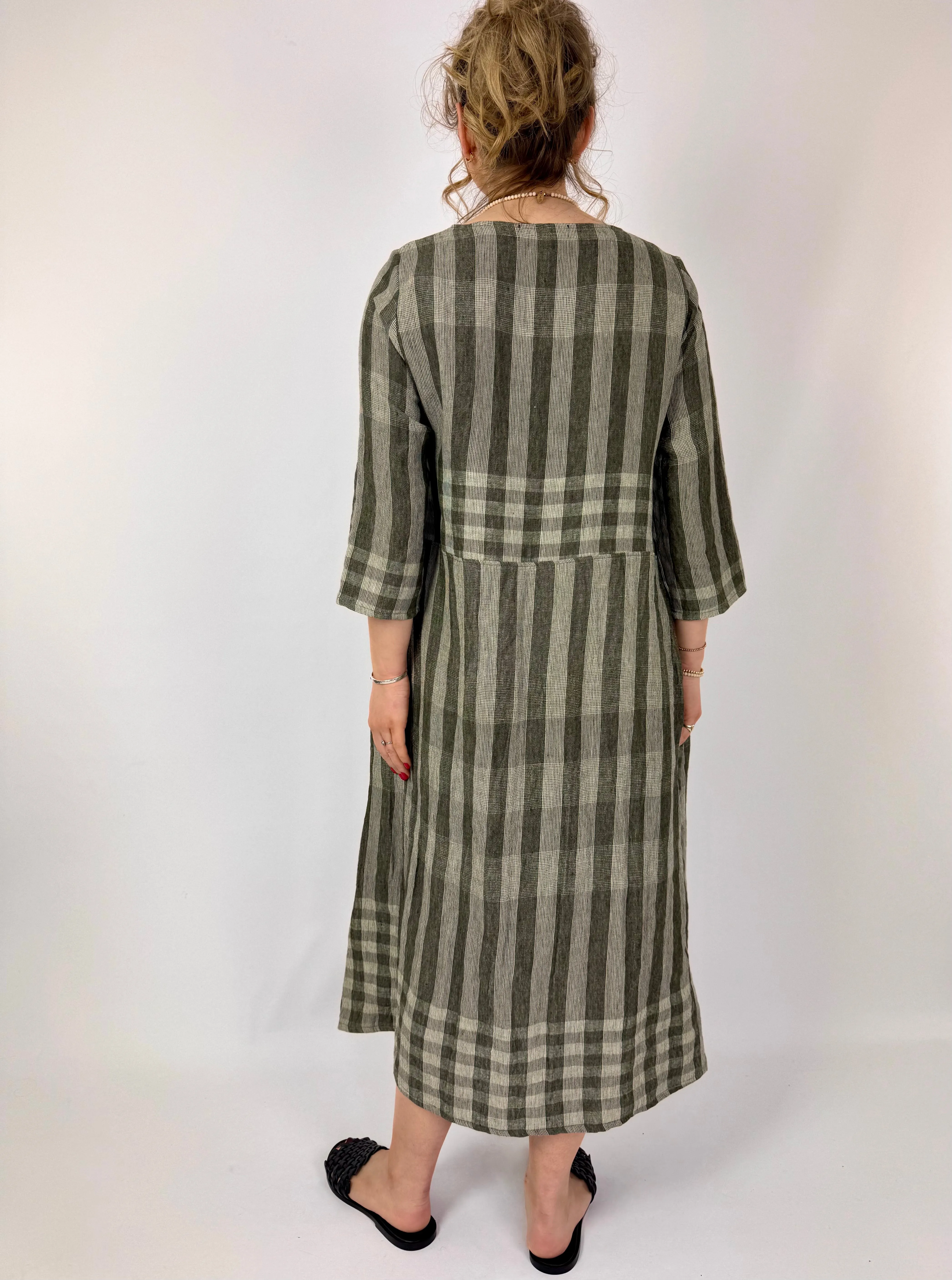 Mama b Rothko LQ Dress Alga