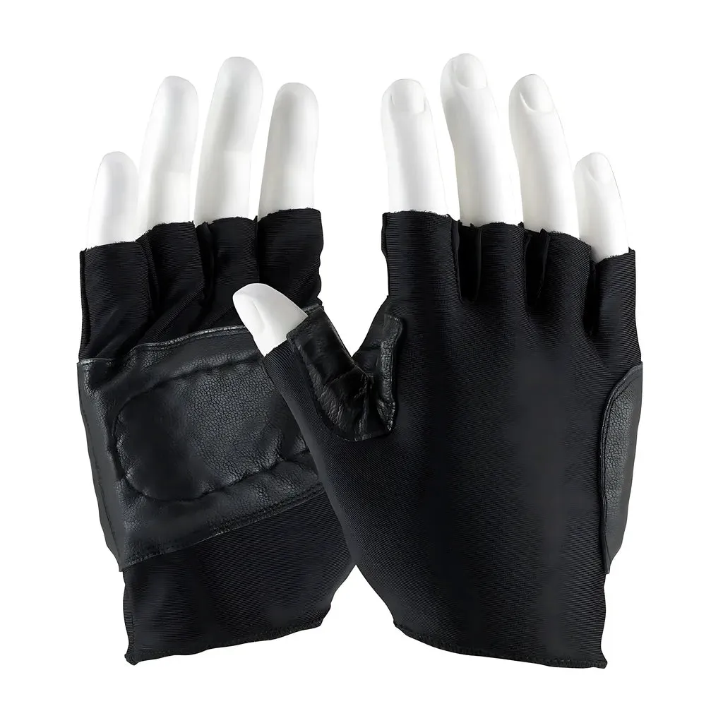 Maximum Safety 122-AV71/S Goatskin Leather Palm & Thumb with Anti-Vibration & Shock Absorbing Pad - Slip-On Cuff