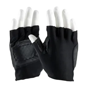 Maximum Safety 122-AV71/S Goatskin Leather Palm & Thumb with Anti-Vibration & Shock Absorbing Pad - Slip-On Cuff