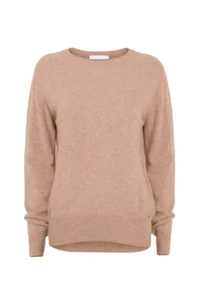Mia Fratino Essential Crew-Swiss Oat 23511