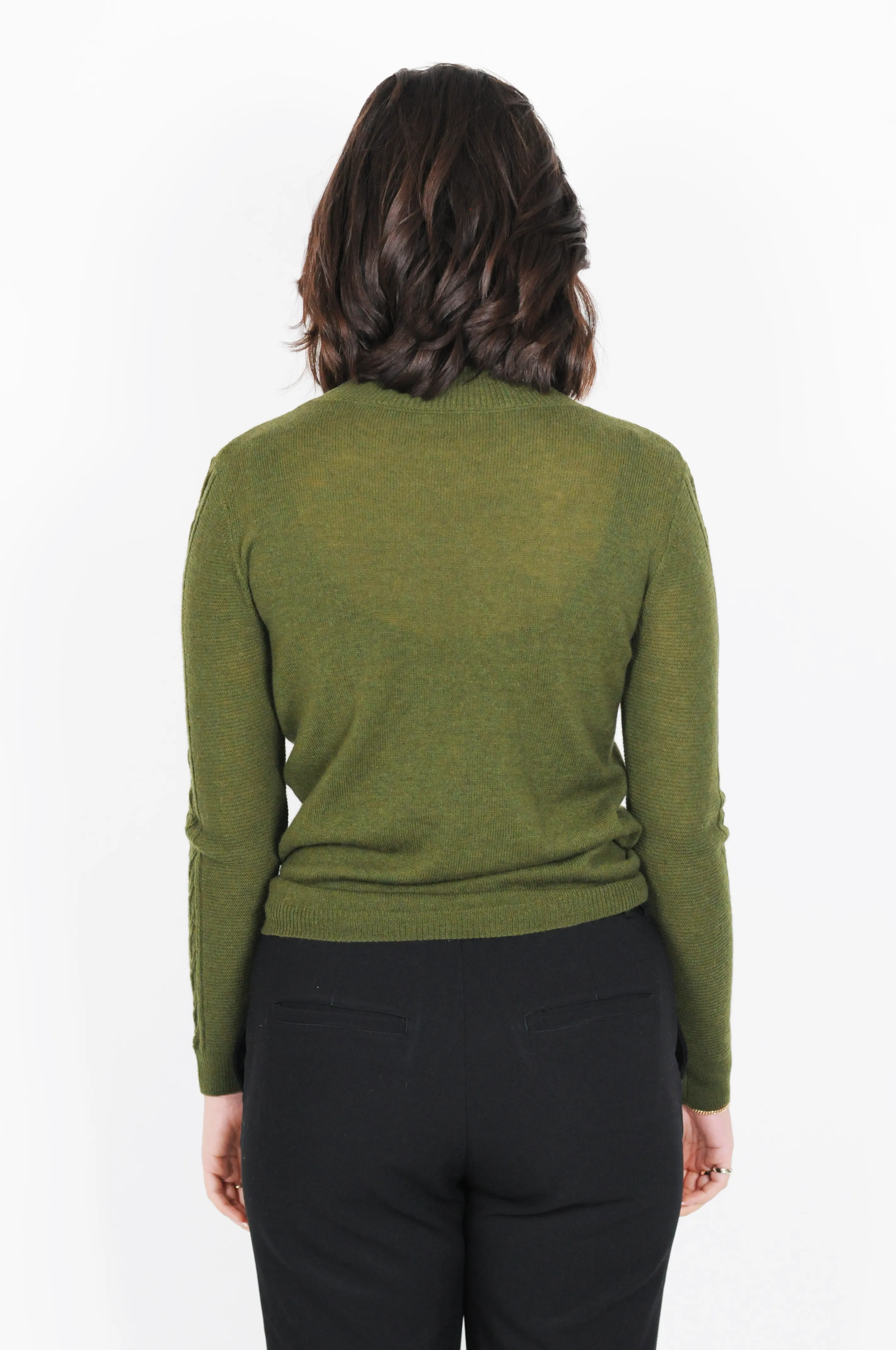 MKI Sweater - 100% Wool - Accessories - Green