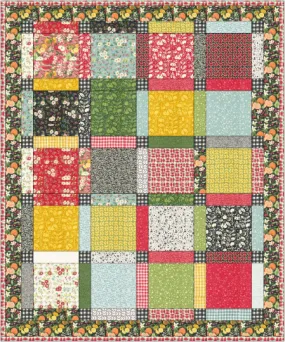 Moda Fruit Loop Nine Patch Quilt Kit