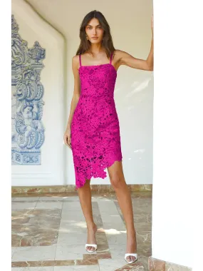 Monica Crochet Lace Dress