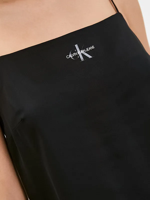 Monogram Slip Dress