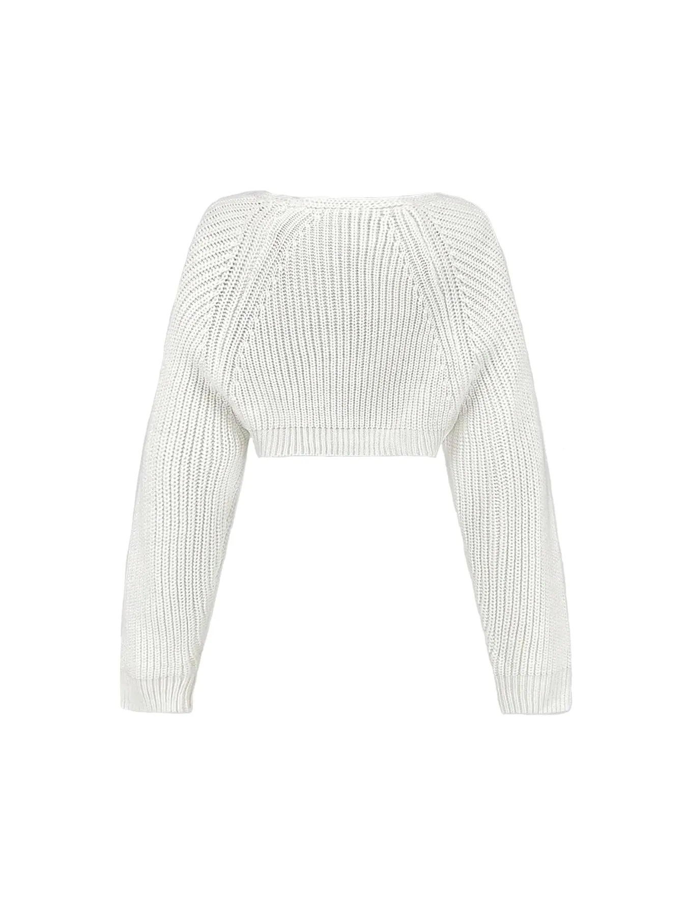 Neutral Knit Crop Crop Cardigan