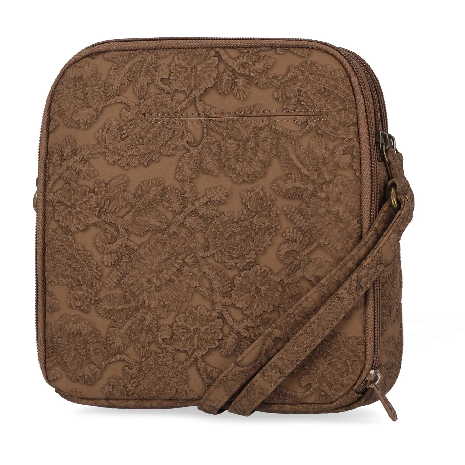 North South Zip Around Crossbody Bag