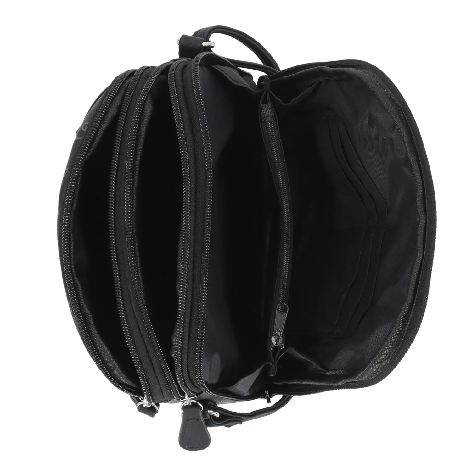 North South Zip Around Crossbody Bag