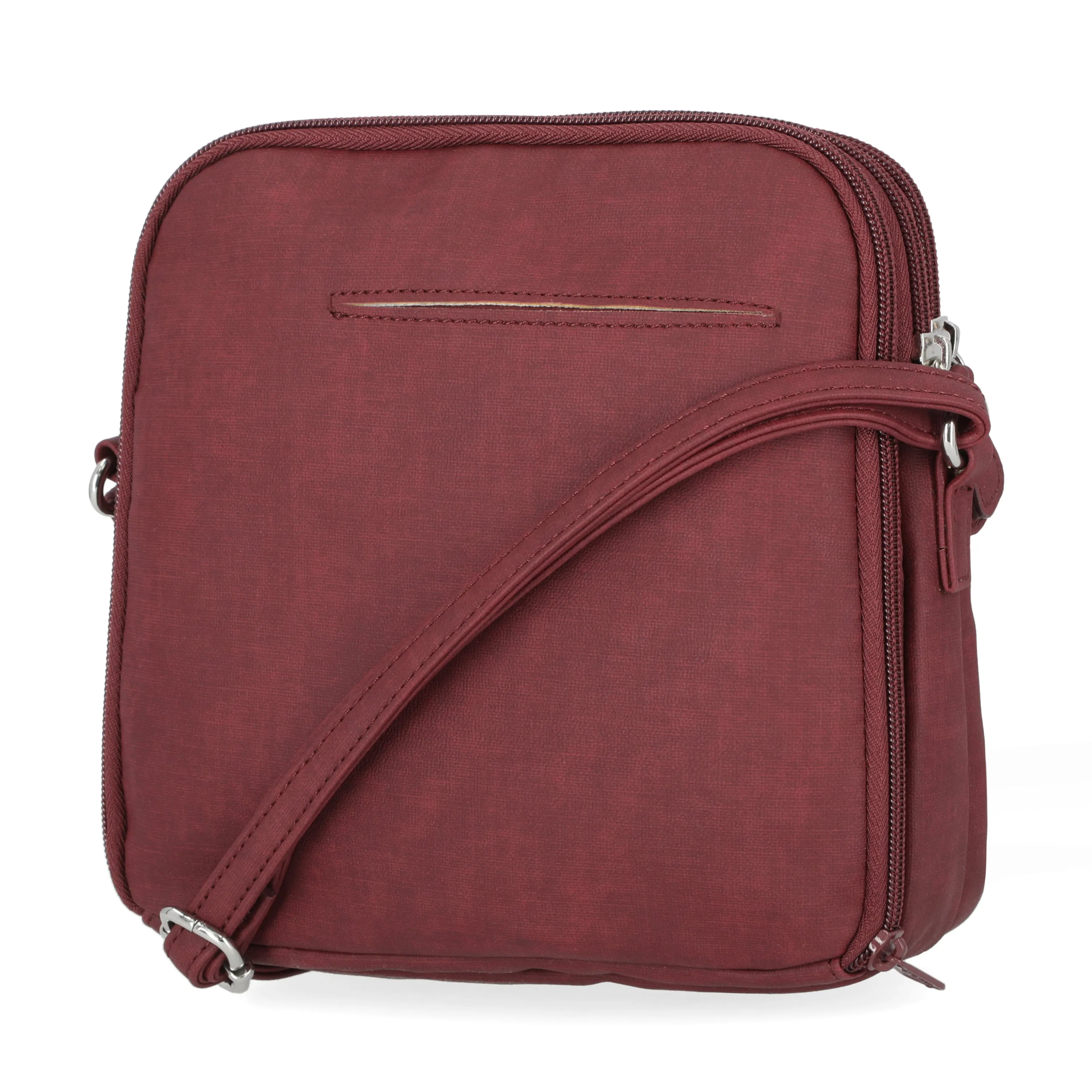 North South Zip Around Crossbody Bag