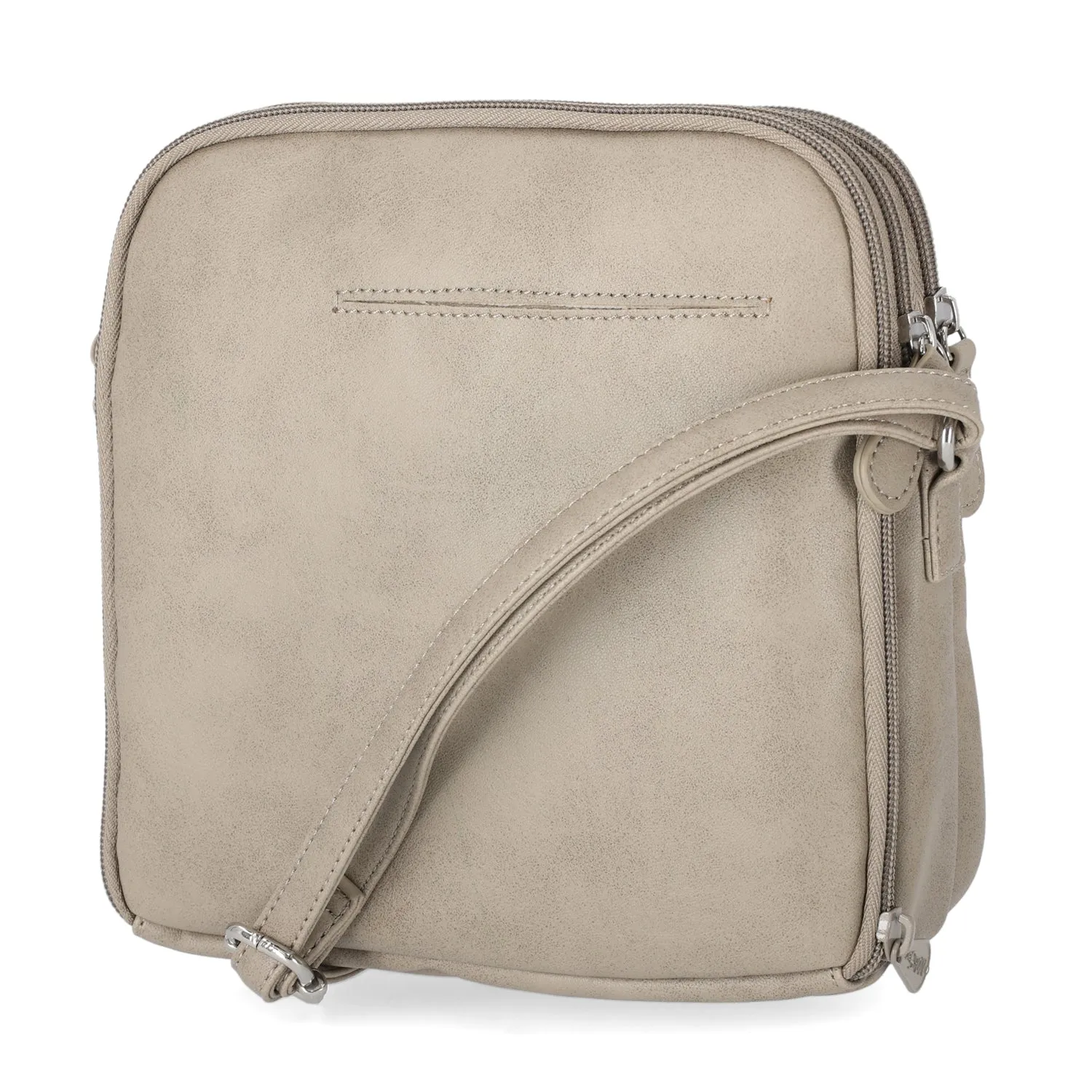 North South Zip Around Crossbody Bag