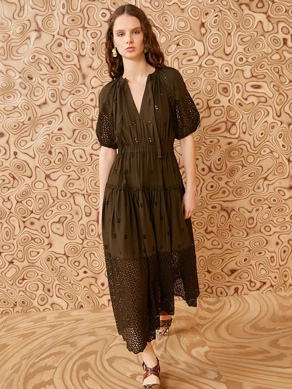 Nova Dress in Militaire