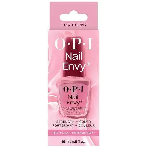 OPI Nail Envy Pink to Envy Nail Strengthener