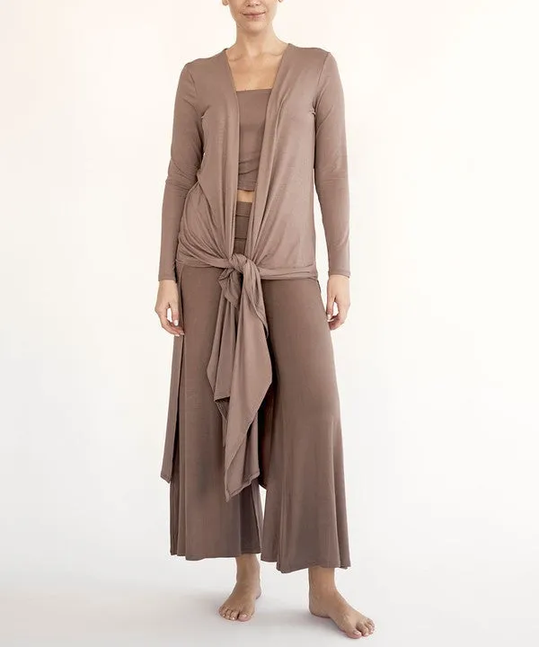 Organic Bamboo Maxi Cardigan