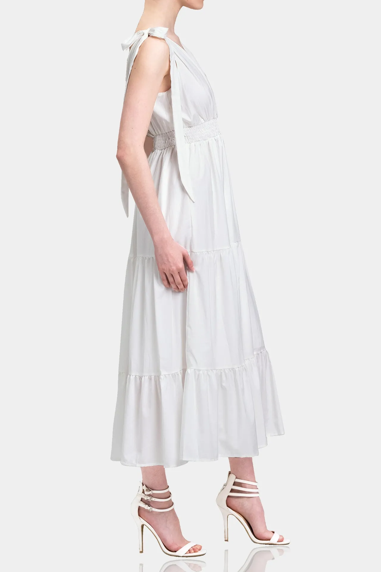 Organic Cotton Midi Dress