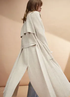 Oui - Cotton Knit Coat