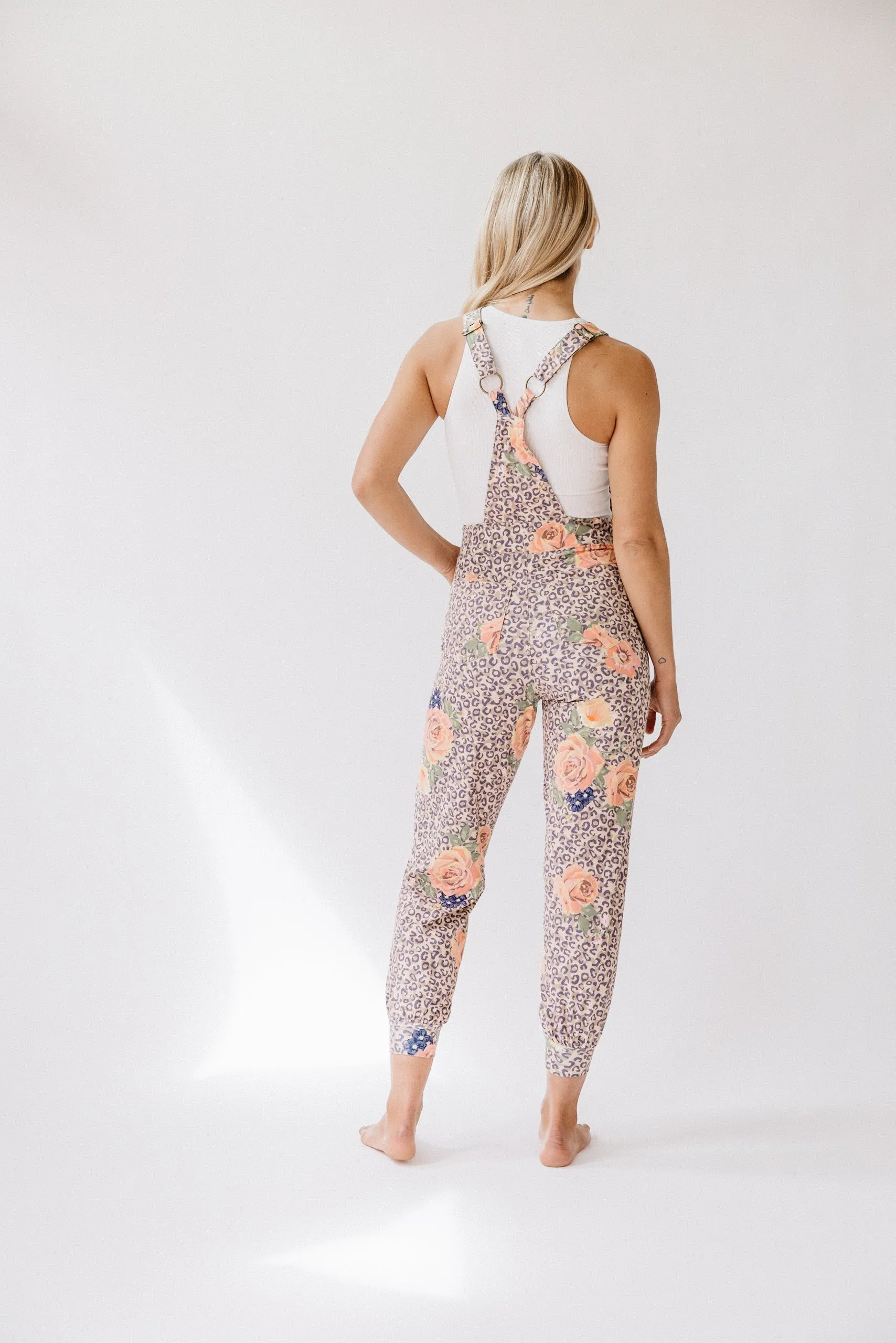 Overall Jumpsuit in Wild Rose