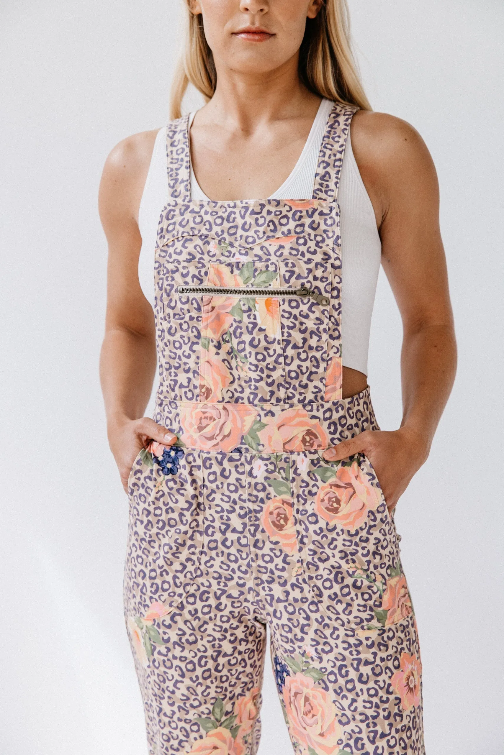 Overall Jumpsuit in Wild Rose