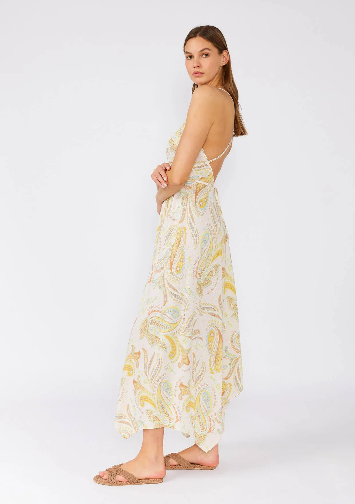 Paisley Midi Dress