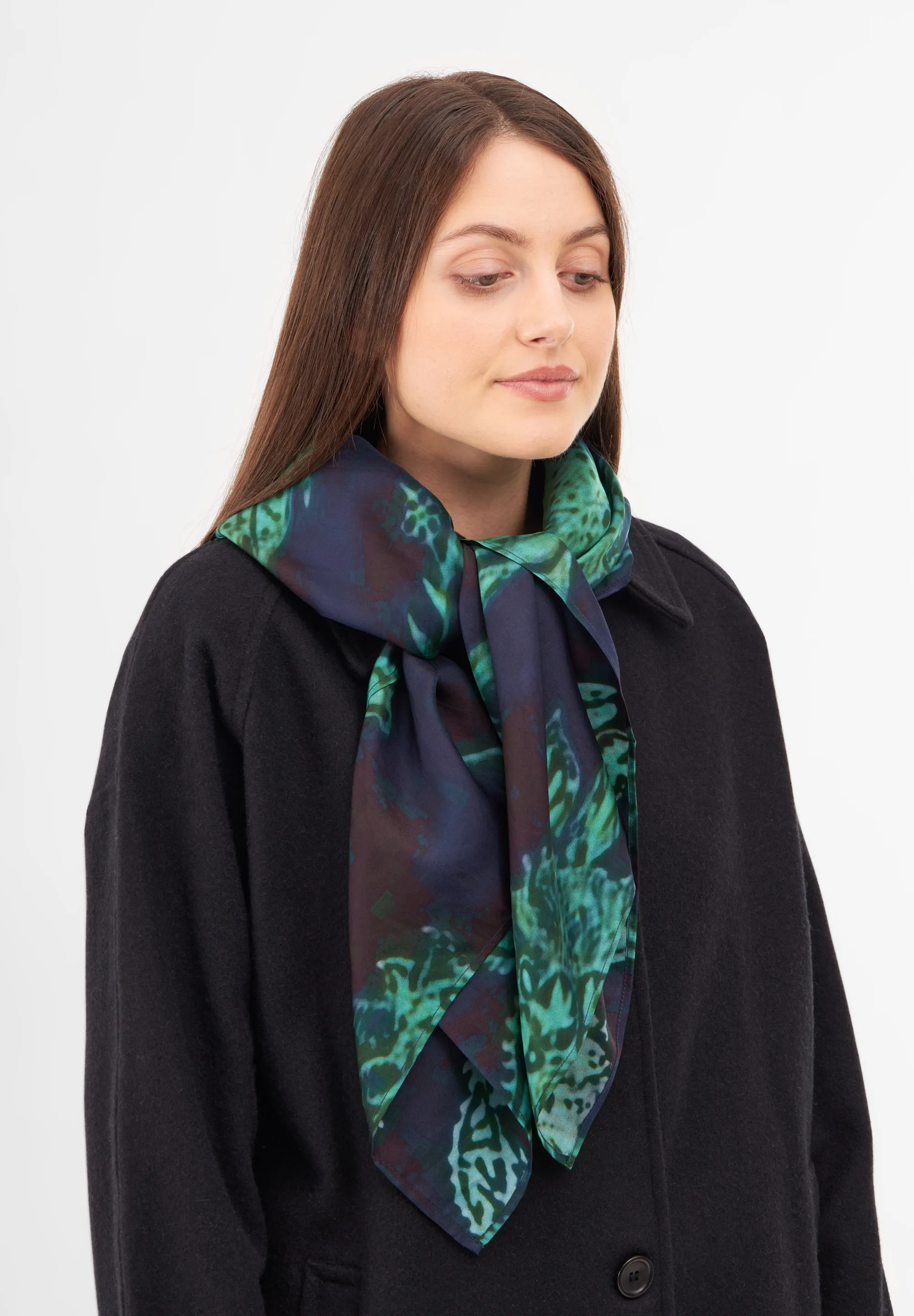 Paisley Silk Printed Scarf