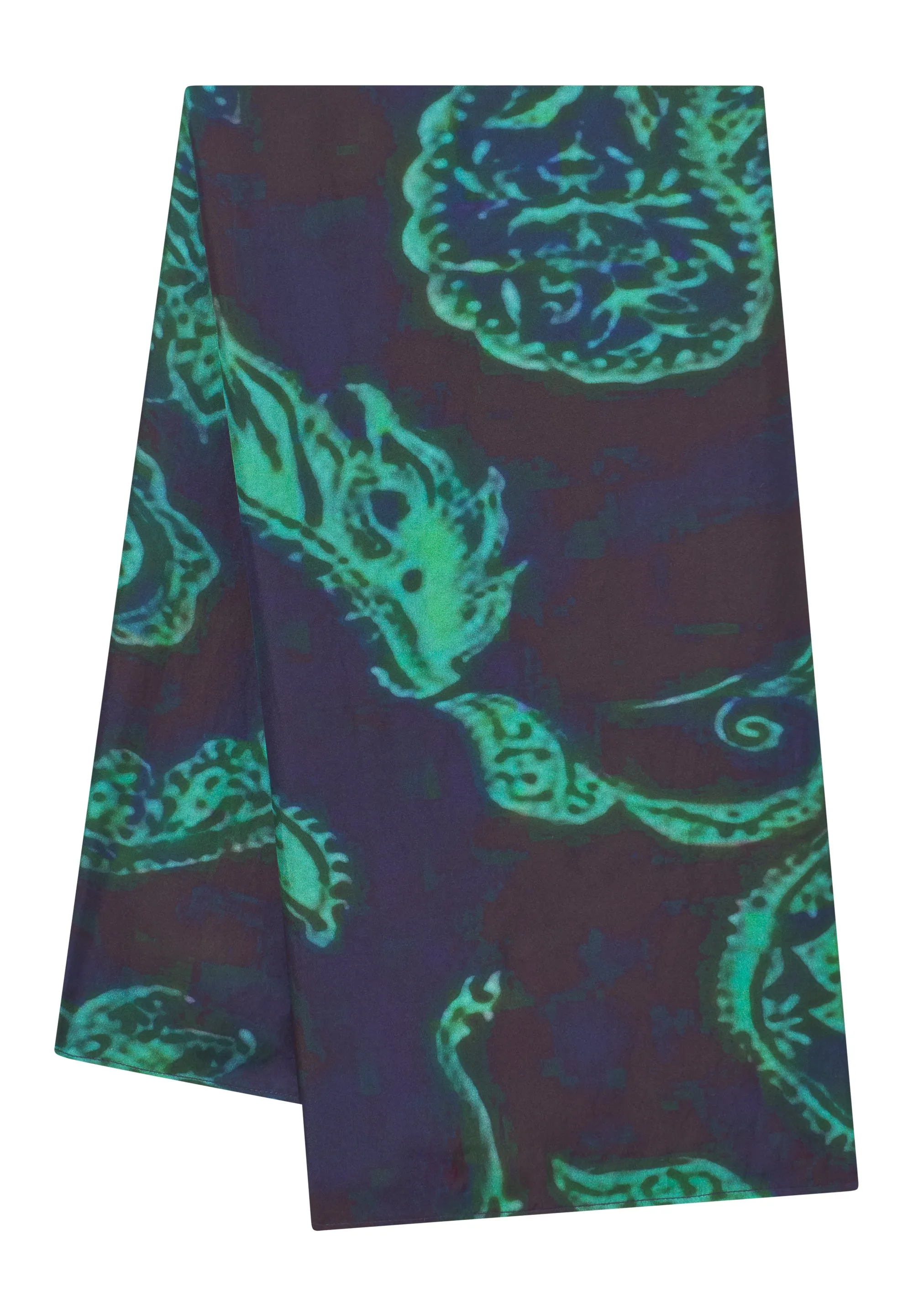 Paisley Silk Printed Scarf