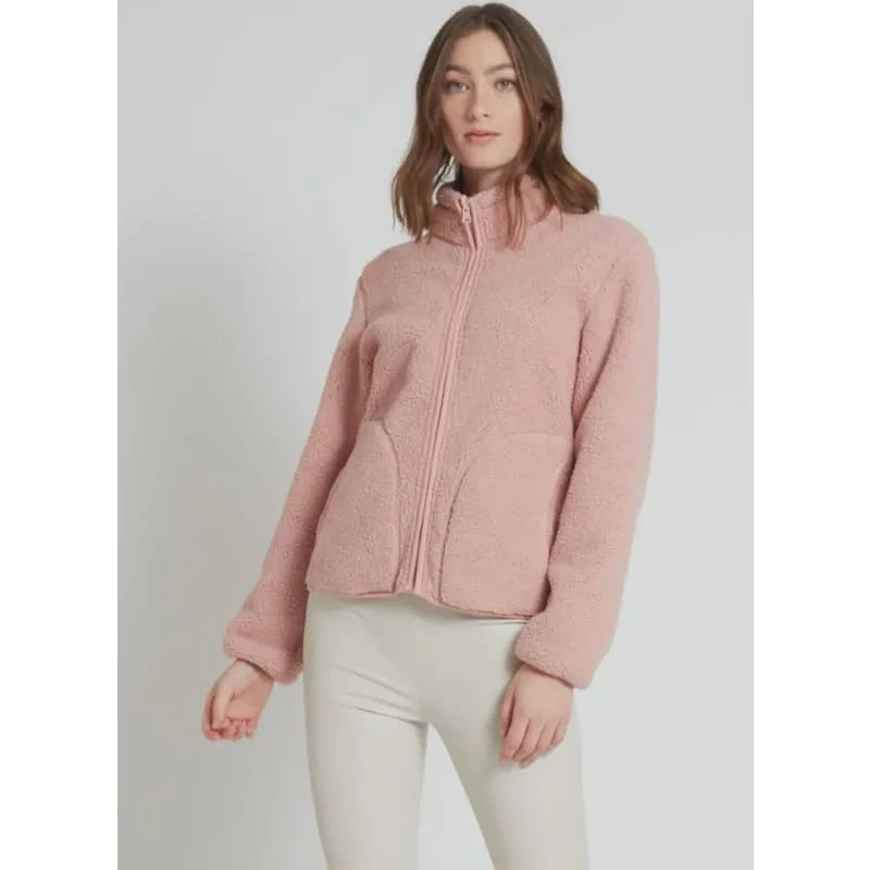 Point Zero Women's ELISE Reversible Bonded Sherpa Jacket