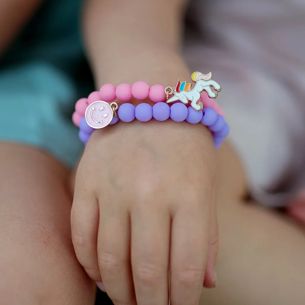 Pretty Pastel Soft Touch Bracelets