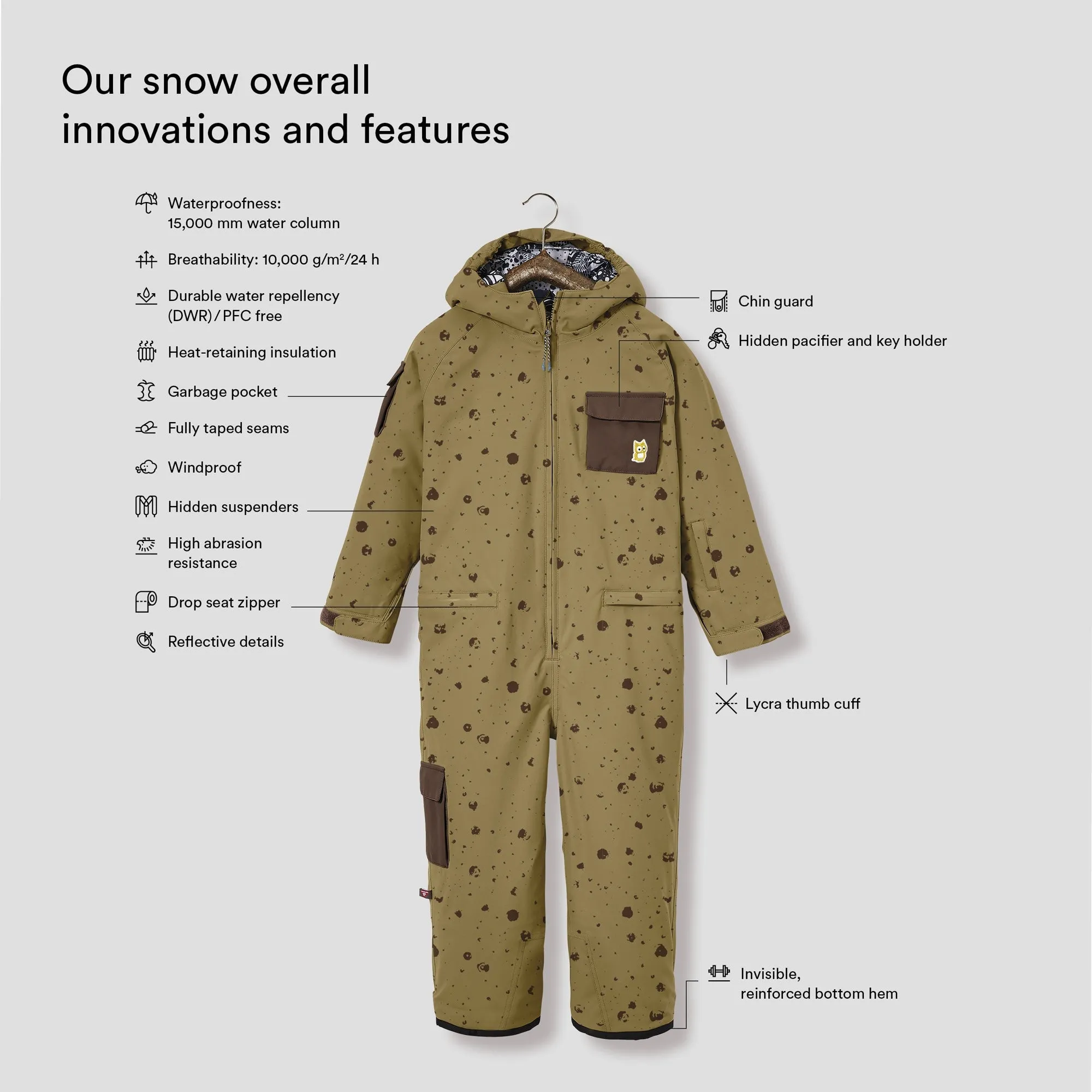 Quest snow overall "Galaxy"