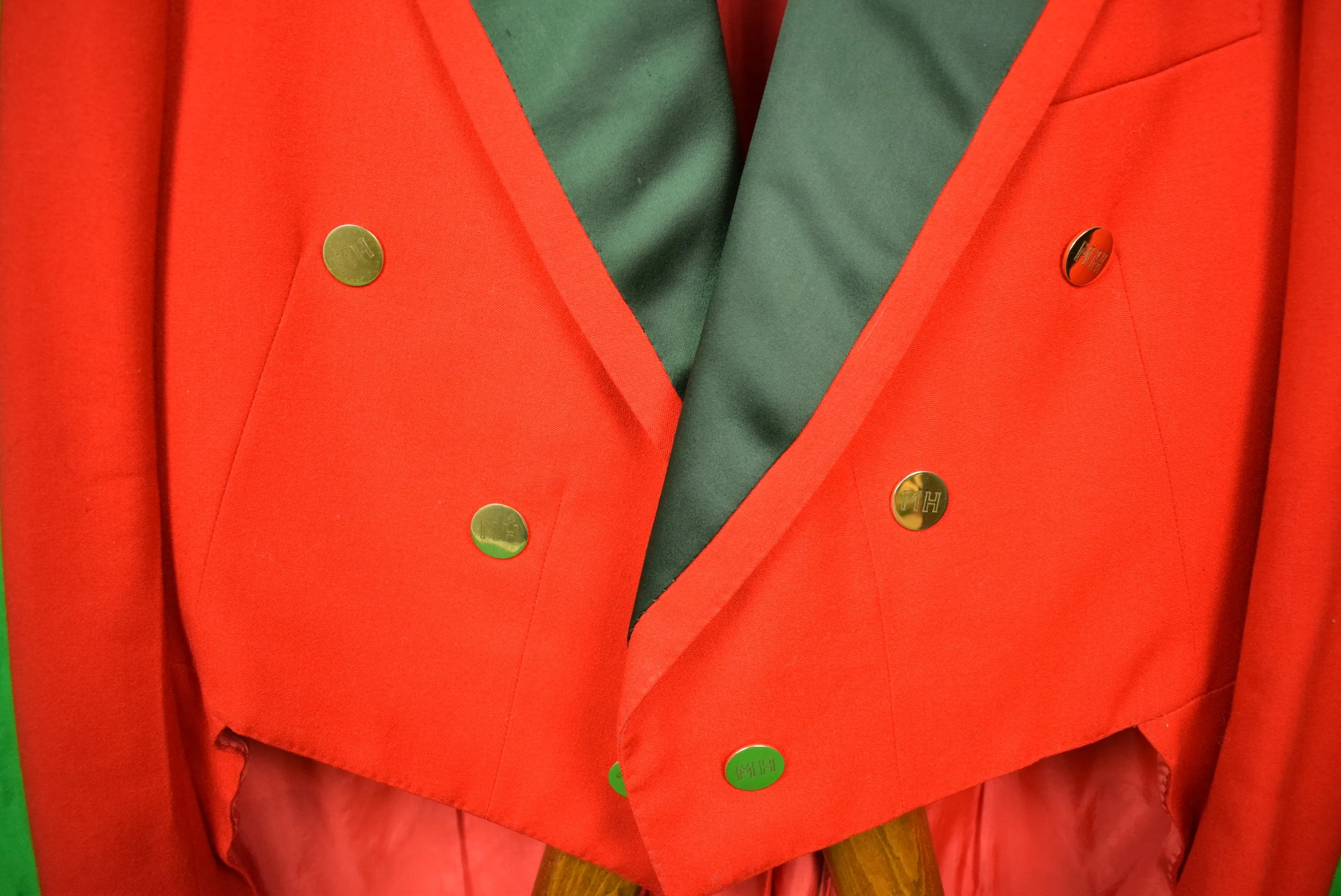 "Anderson & Sheppard Ltd 30, Savile Row c1974 Millbrook Hunt Ball Tailcoat" Sz 38R