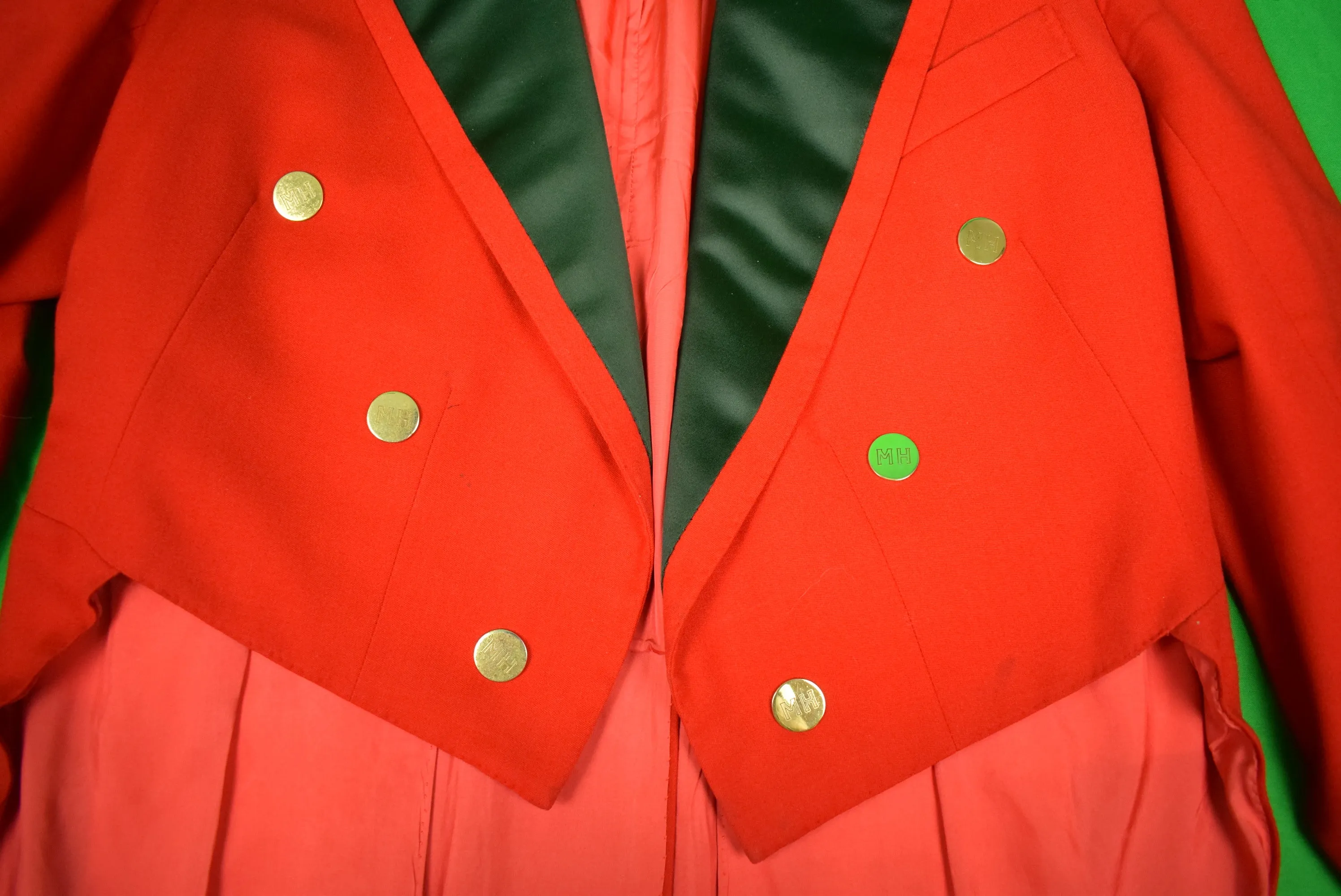 "Anderson & Sheppard Ltd 30, Savile Row c1974 Millbrook Hunt Ball Tailcoat" Sz 38R