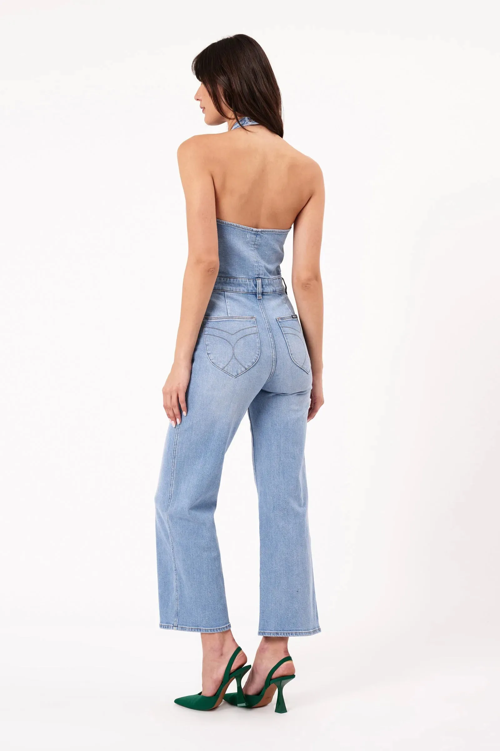 Rolla’s Halter Jumpsuit Ranch