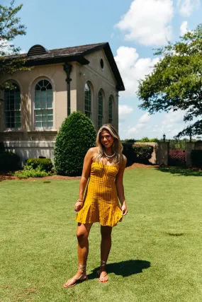 Rosie Mini Dress - Marigold