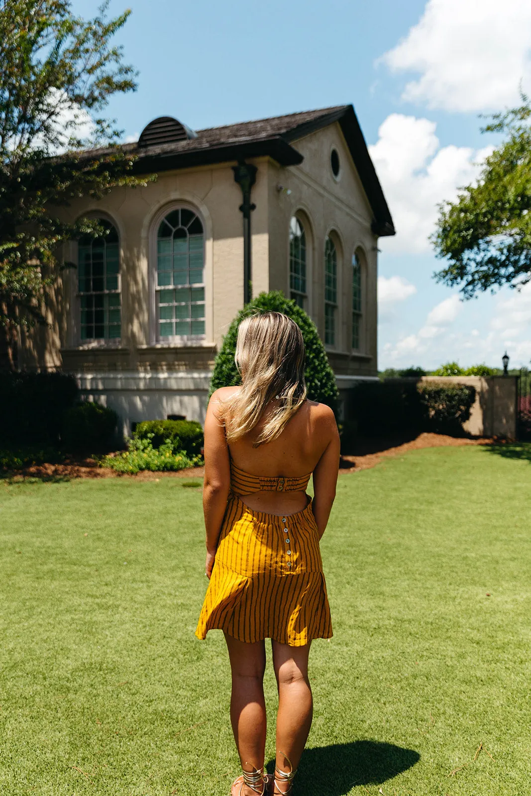 Rosie Mini Dress - Marigold