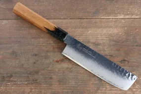 Sakai Takayuki VG10 33 Layer Damascus Nakiri 160mm Live oak Lacquered (Kokushin) Handle