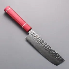 Sakai Takayuki VG10 33 Layer Damascus Nakiri 160mm Live oak Lacquered (Kouseki) Handle