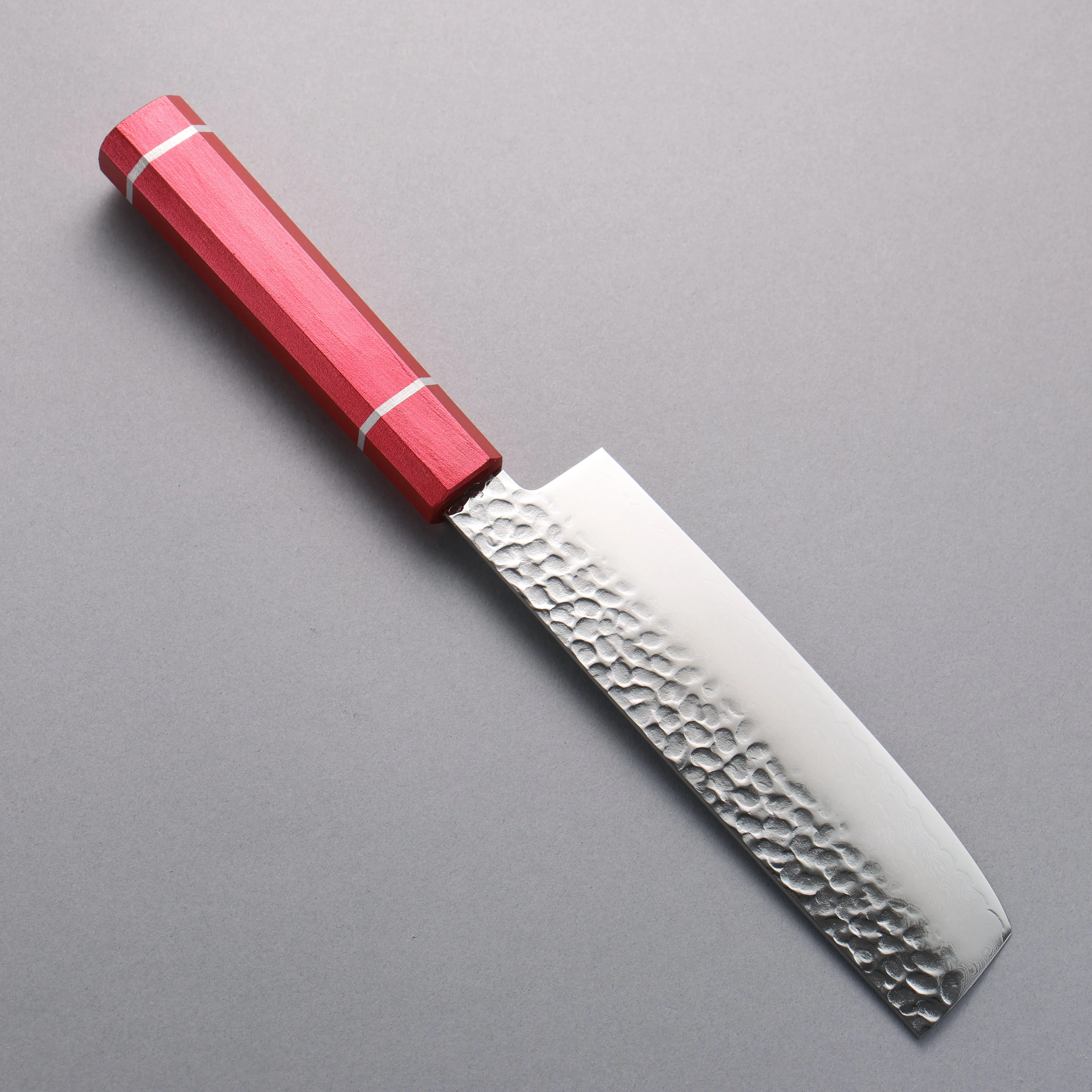 Sakai Takayuki VG10 33 Layer Damascus Nakiri 160mm Live oak Lacquered (Kouseki) Handle
