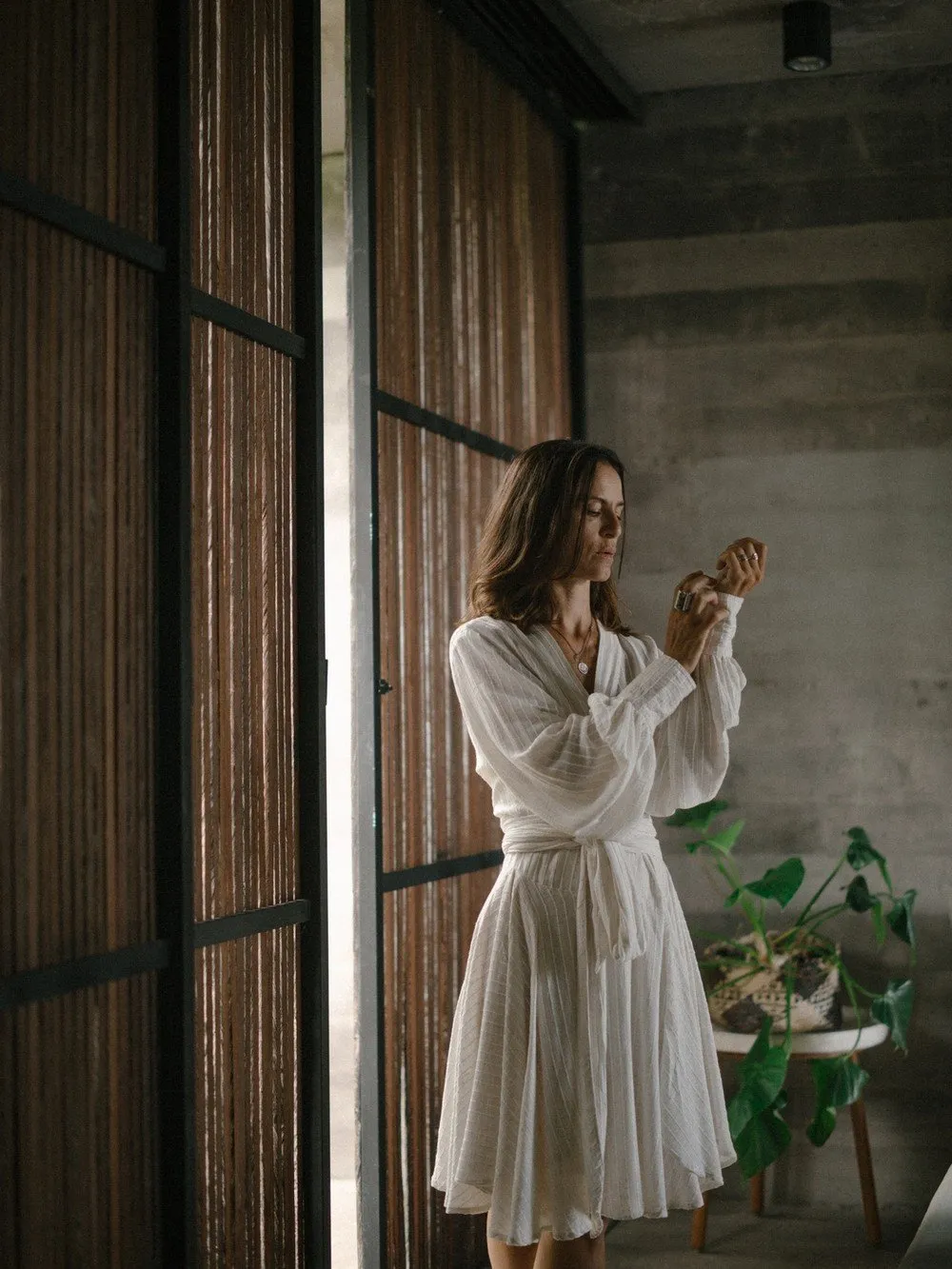 Sandy Wrap Dress