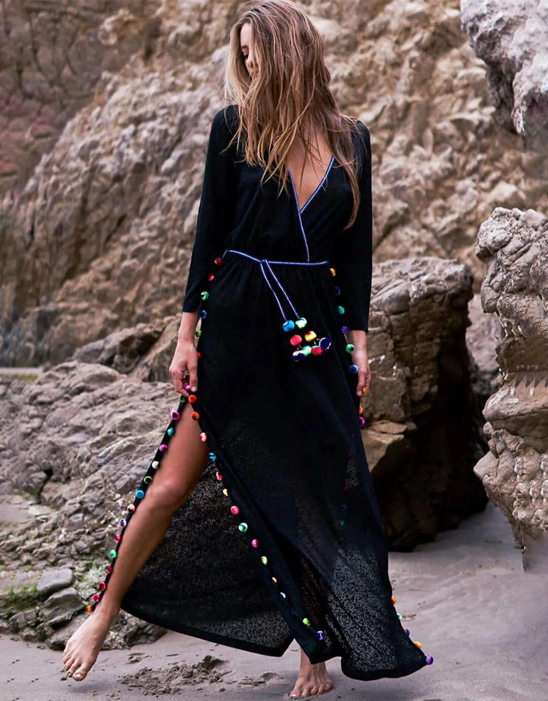 Santorini Dress - Black