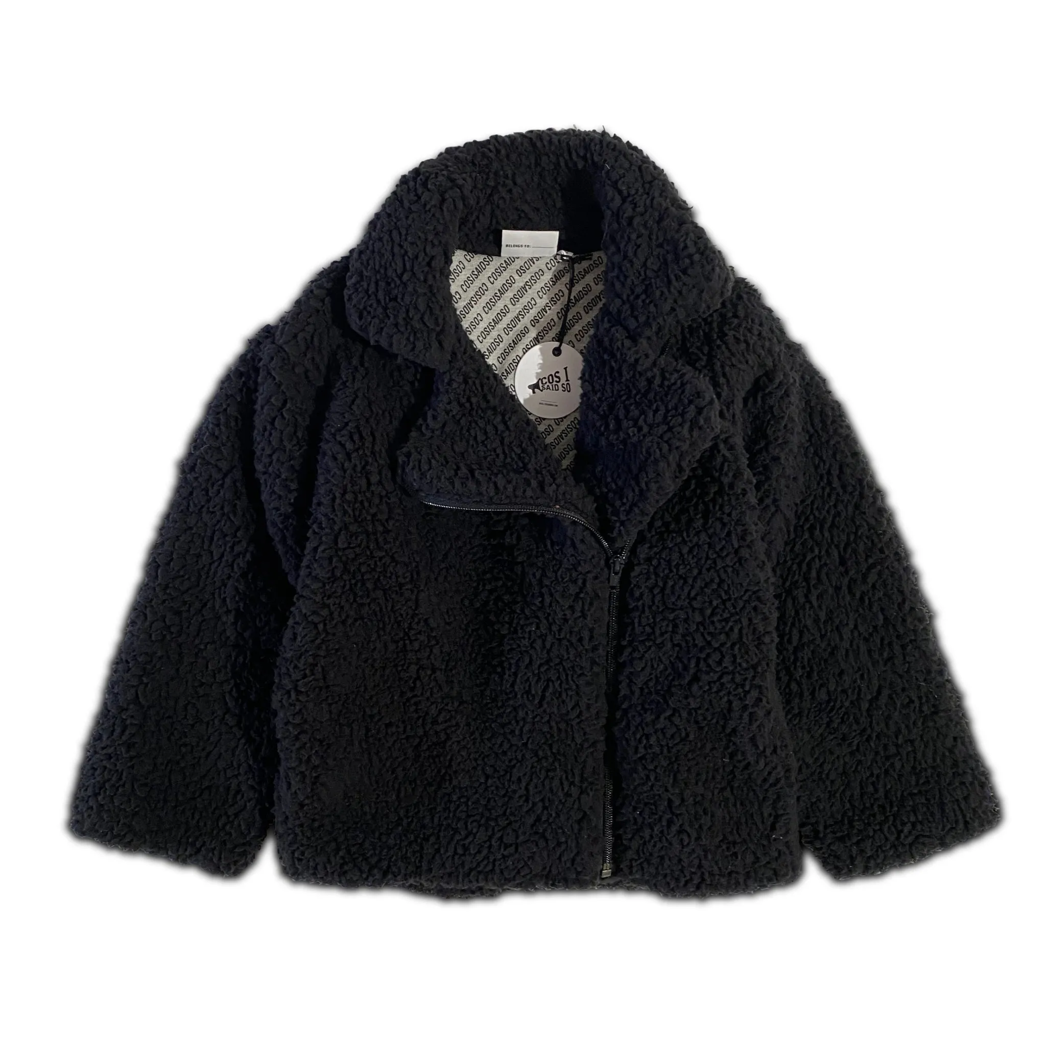 sherpa biker - jacket