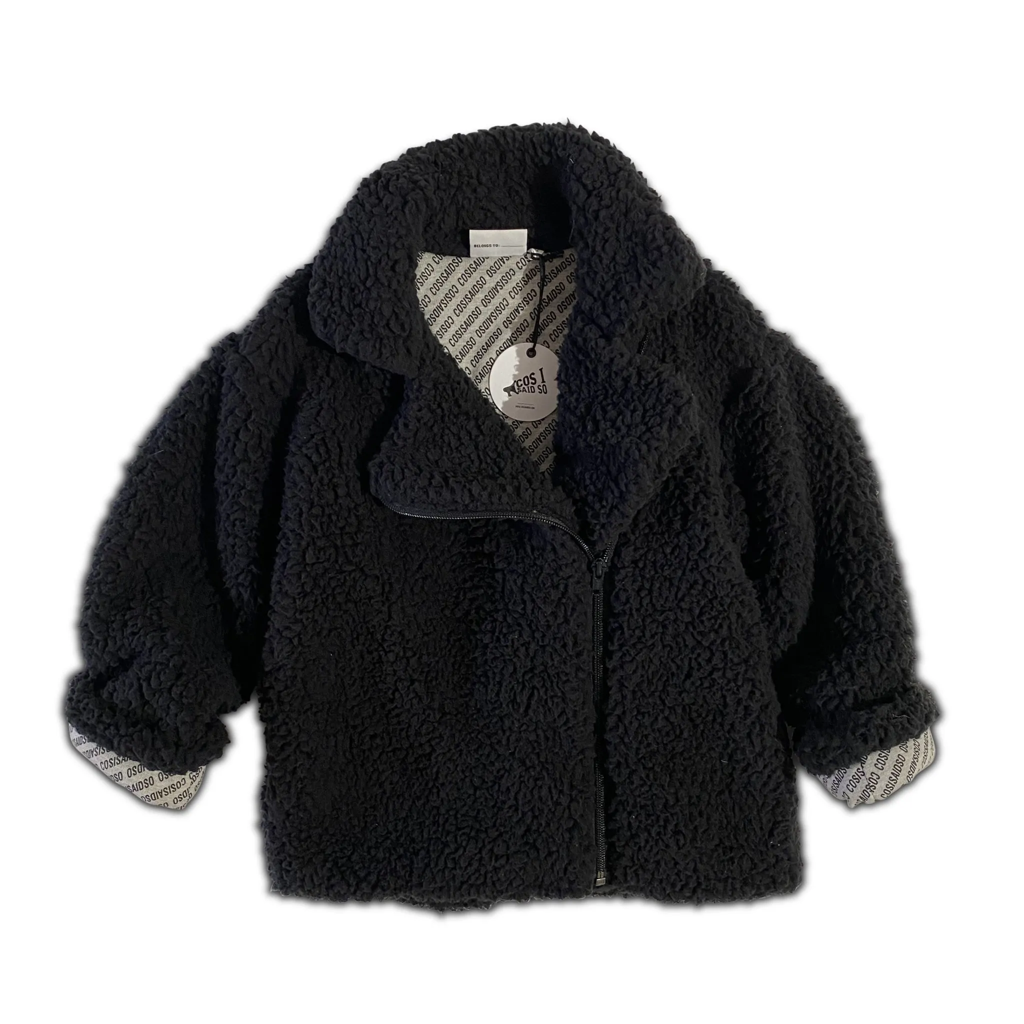 sherpa biker - jacket