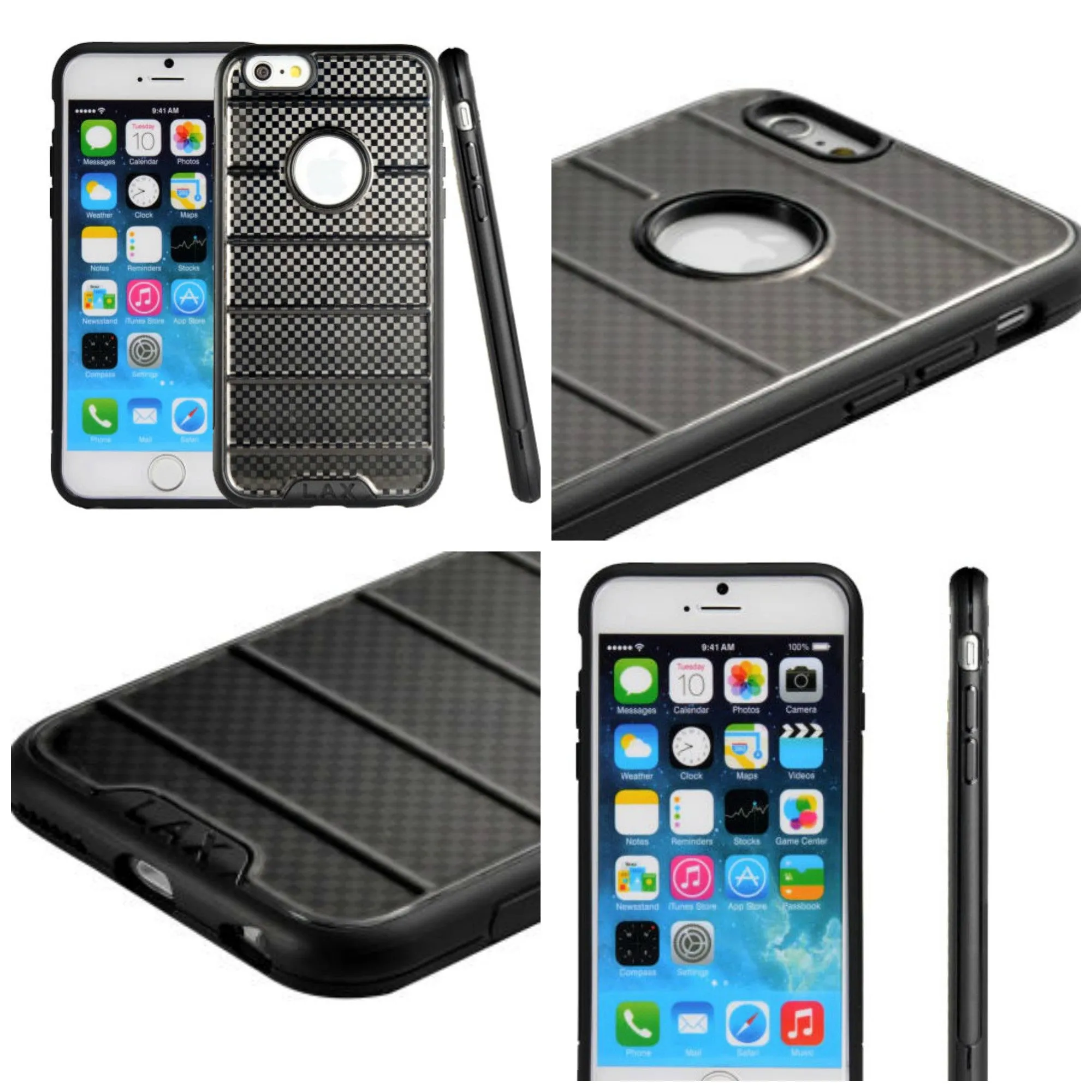 Slim and Protective Grip Case for iPhone 6s and iPhone 6 - 3 Colors