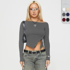 Slim Fit Long Sleeve Top