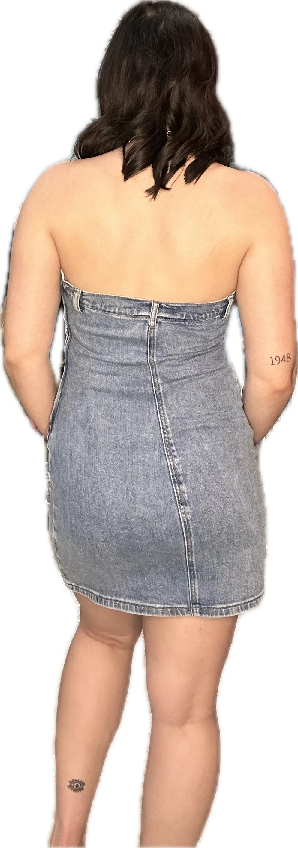 Steve Madden Adara Dress Denim is