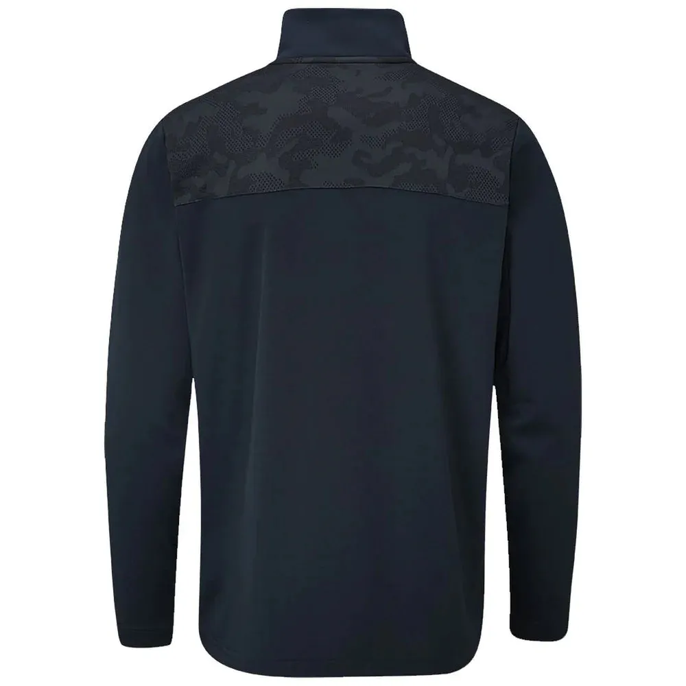 Stuburt Active-Tech Mid Layer 1/4 Zip Golf Pullover - French Navy