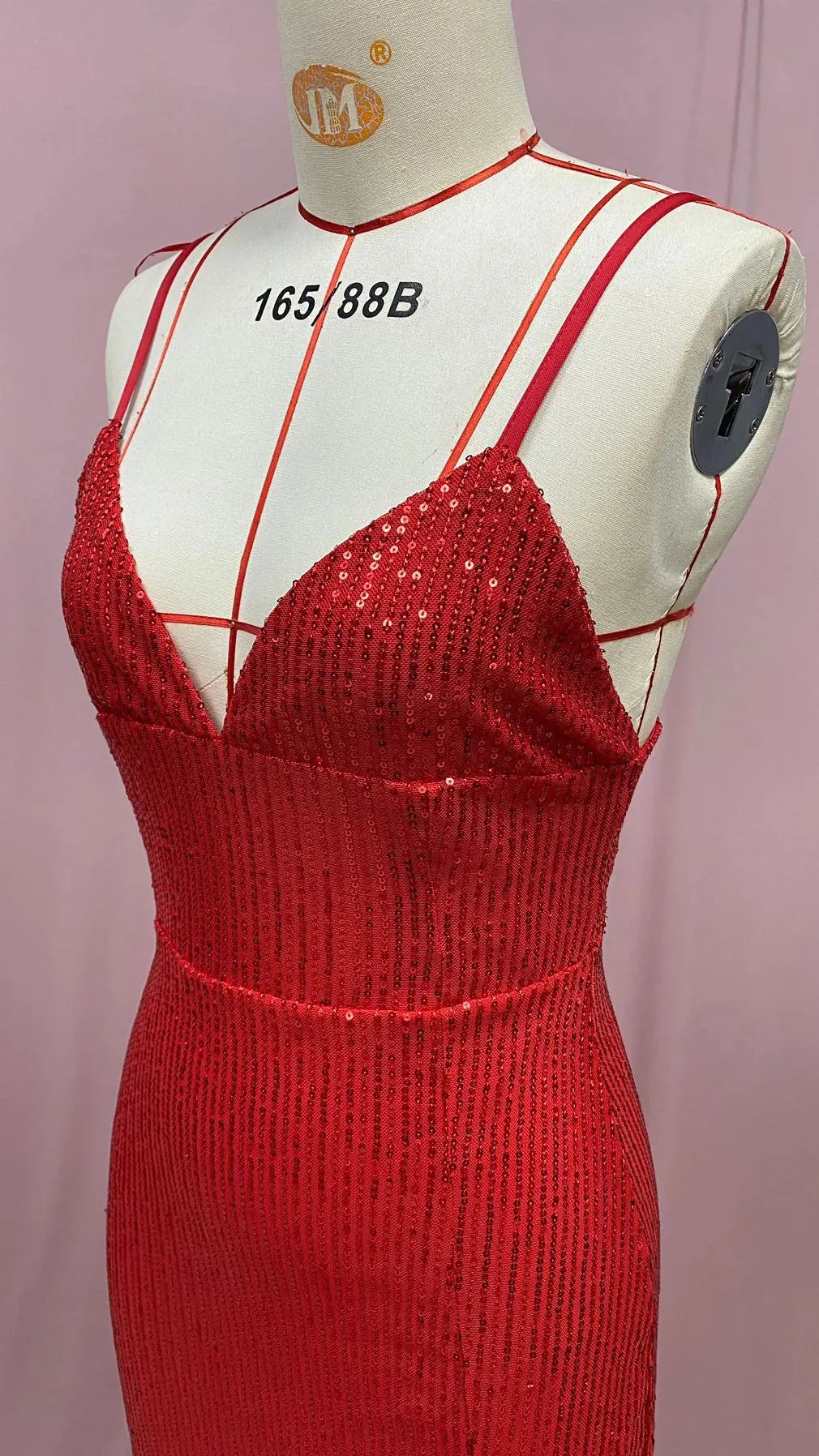 Summer New European And American Sexy Socialite Sequins Backless Dress