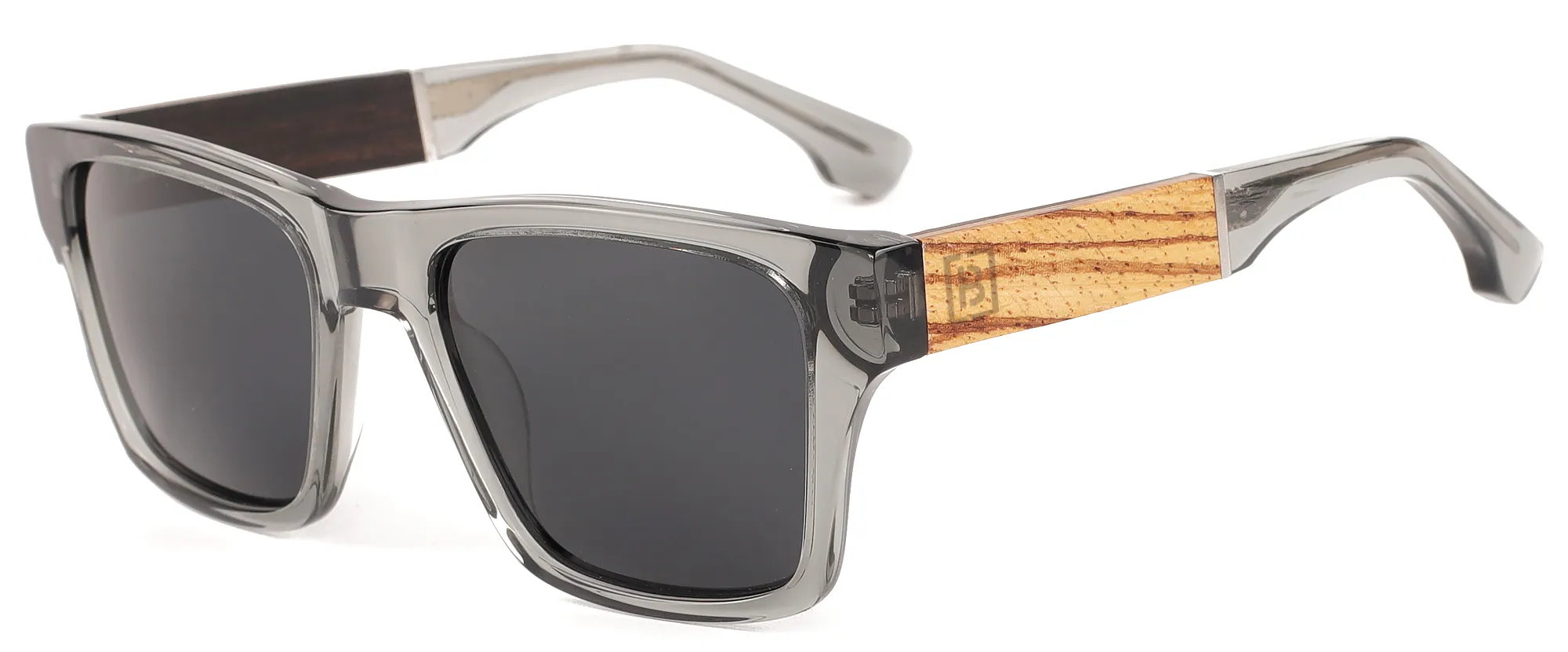 Swagger - Acetate Wood Sunglasses