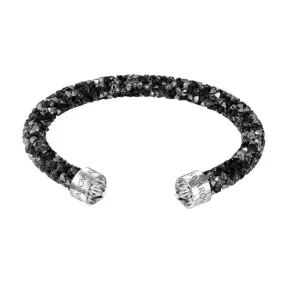 Swarovski Crystaldust Cuff Bangle Black 5250065