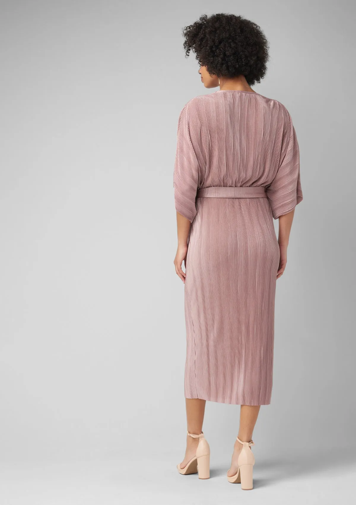 Tall Valerie Pleated Midi Dress