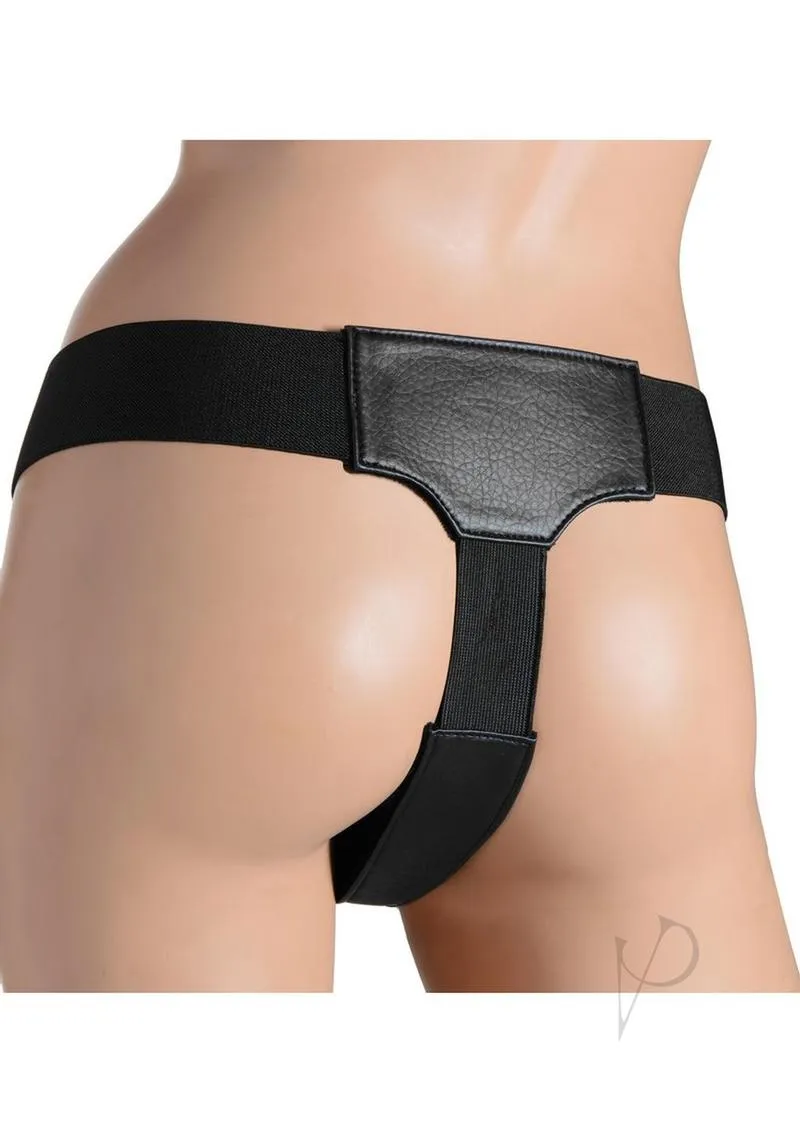 Thinz Bailey Velvet Lined Harness Black