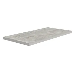 Travertino Gray, 12" x 24" - 2CM Porcelain Pool Coping