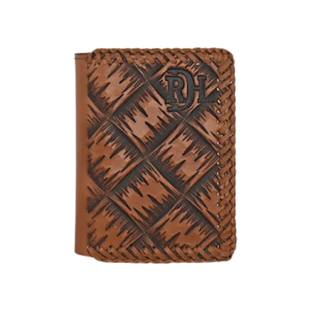 Trenditions Men's Red Dirt Trifold Wallet